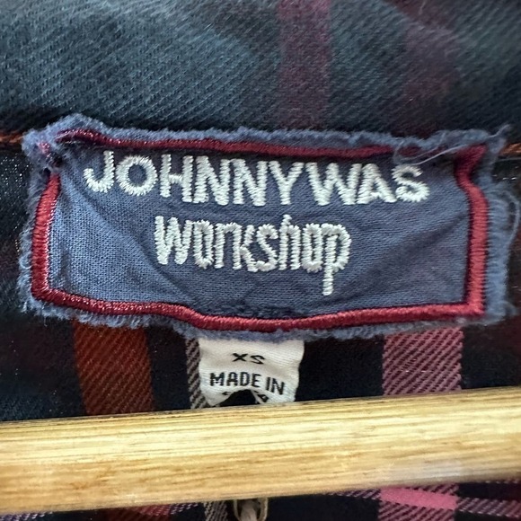 Johnny Was Rosalva Paris Effortless Blouse Size XS Plaid - Picture 3 of 12